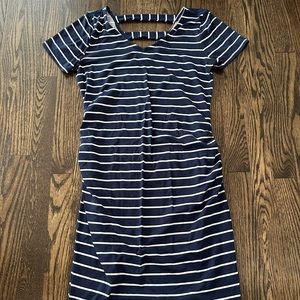 Stitch Fix Full Moon Sophy Maternity Back Detail Knit Dress